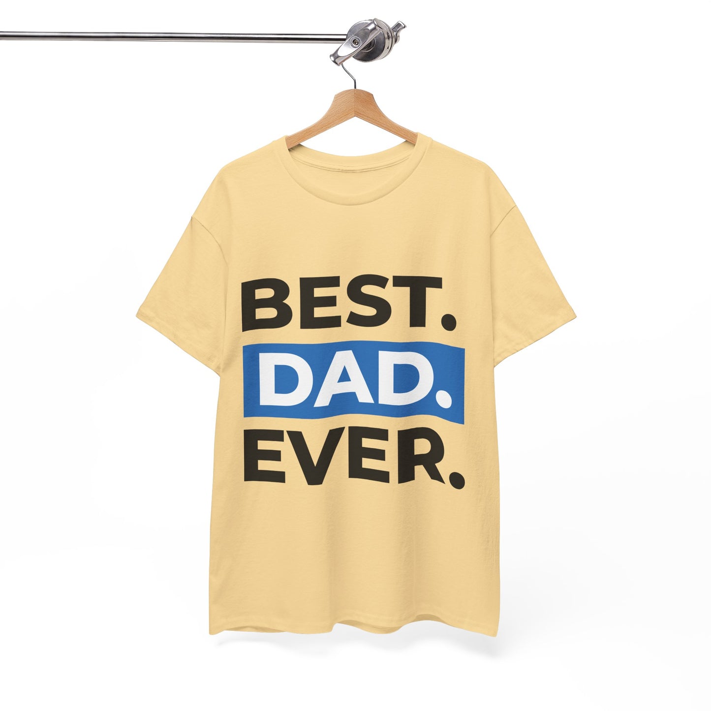 Best Dad - Men's Heavy Cotton Tee (Express Delivery available)