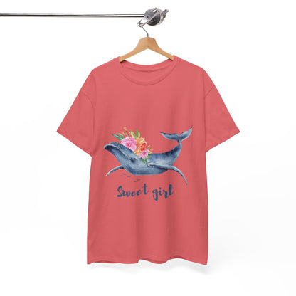 Dolphin Girl Graphic Tee