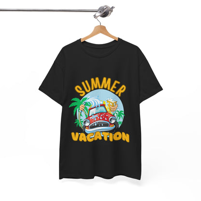 Summer Vacation Tee - Men's Beach Getaway (Express Delivery available)