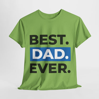 Best Dad - Men's Heavy Cotton Tee (Express Delivery available)