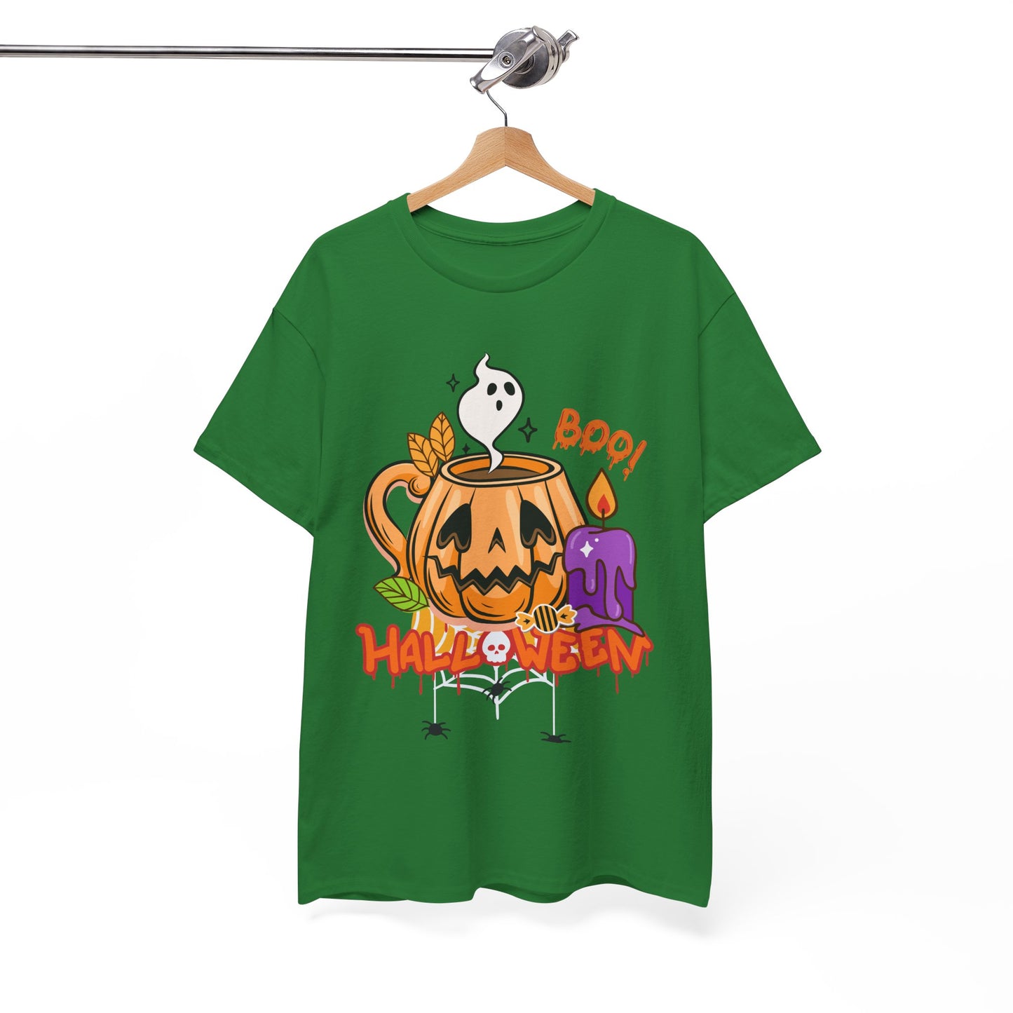 Halloween - Unisex Heavy Cotton Tee (Express Delivery available)