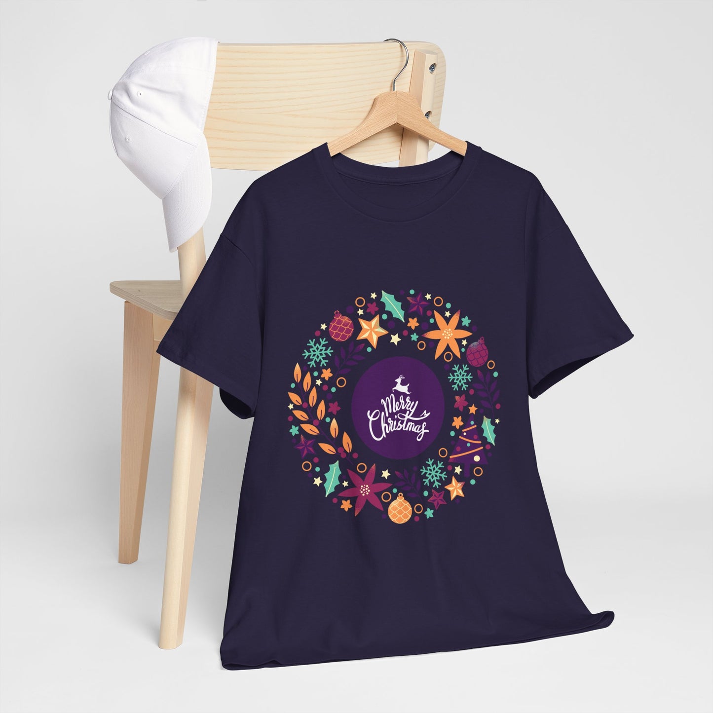 Merry Christmas - Unisex Heavy Cotton Tee (Express Delivery available)