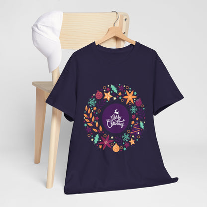 Merry Christmas - Unisex Heavy Cotton Tee (Express Delivery available)