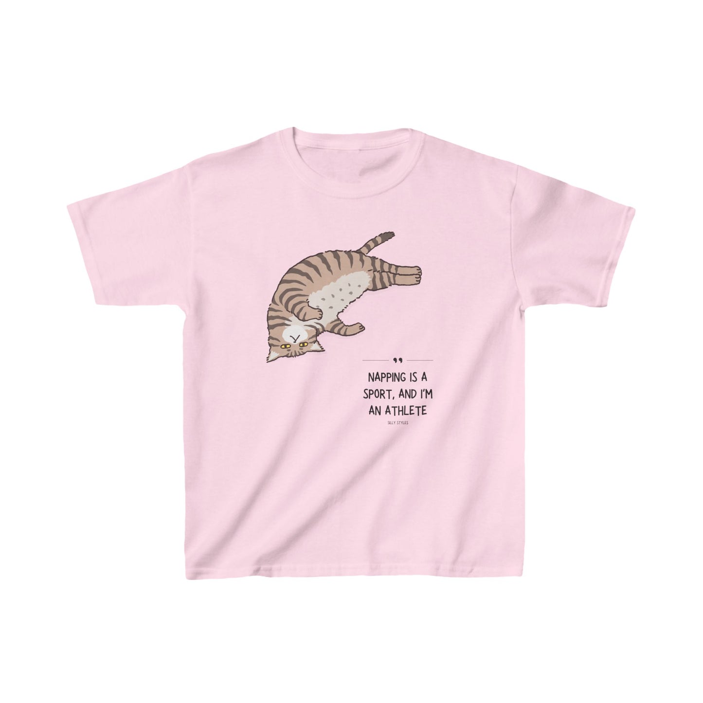 Crazy Cat - Kids Heavy Cotton™ Tee