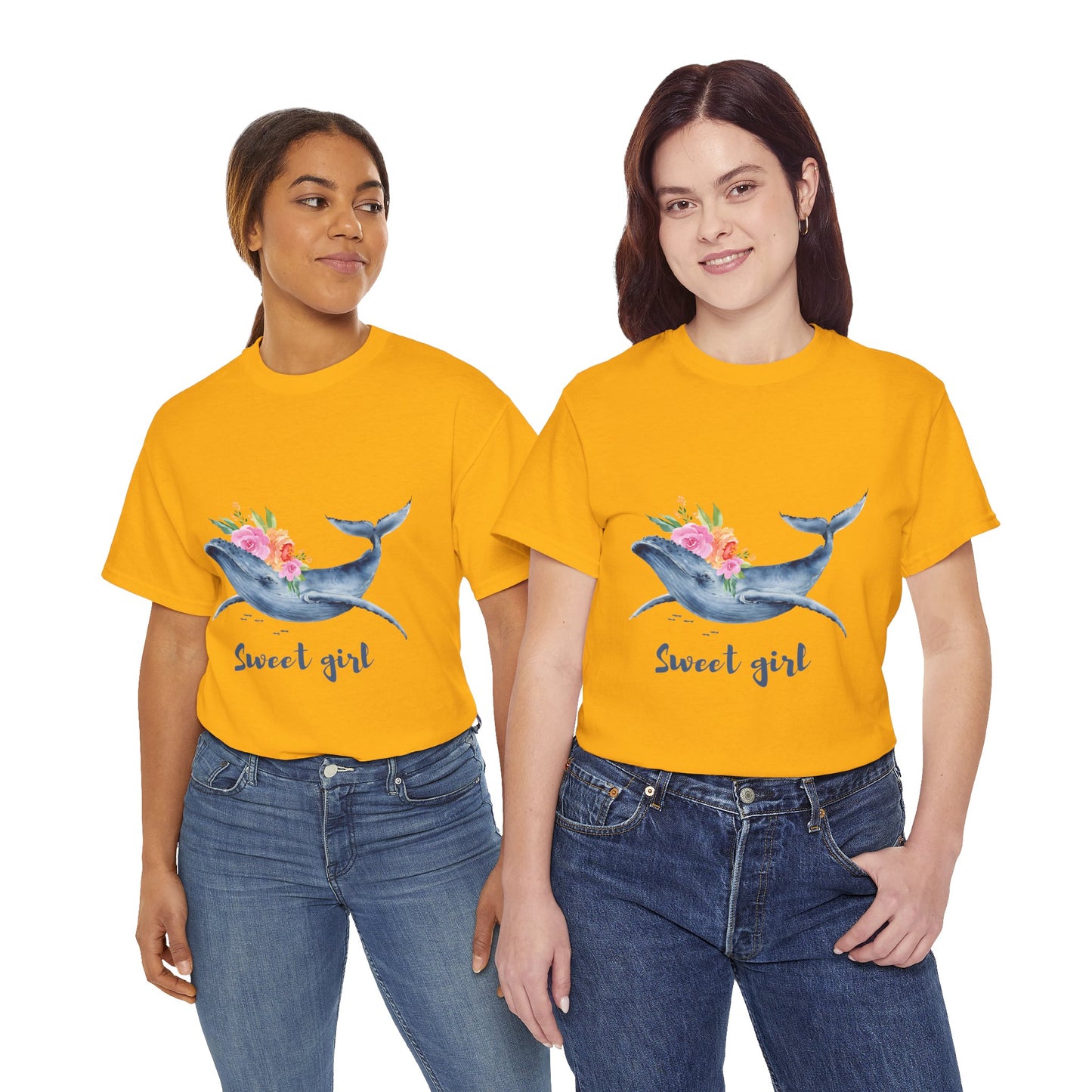Dolphin Girl Graphic Tee