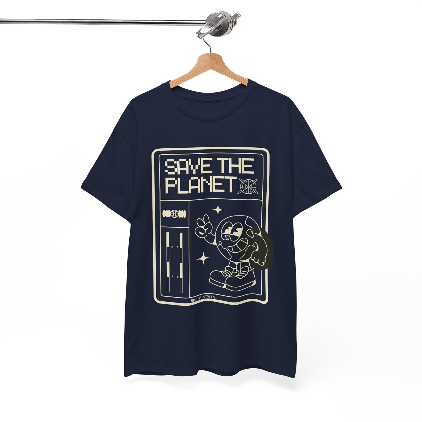 Save the planet - Heavy Cotton Tee (Express Delivery available)