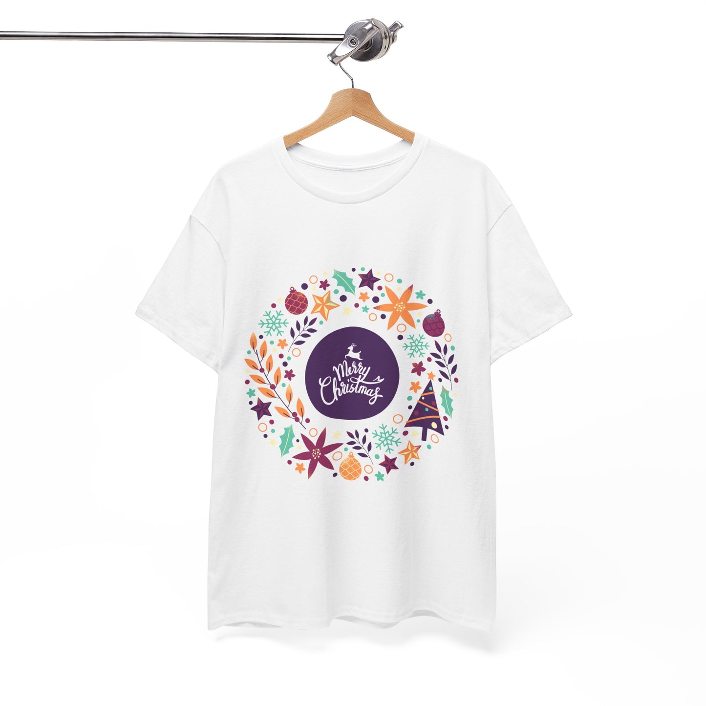 Merry Christmas - Unisex Heavy Cotton Tee (Express Delivery available)