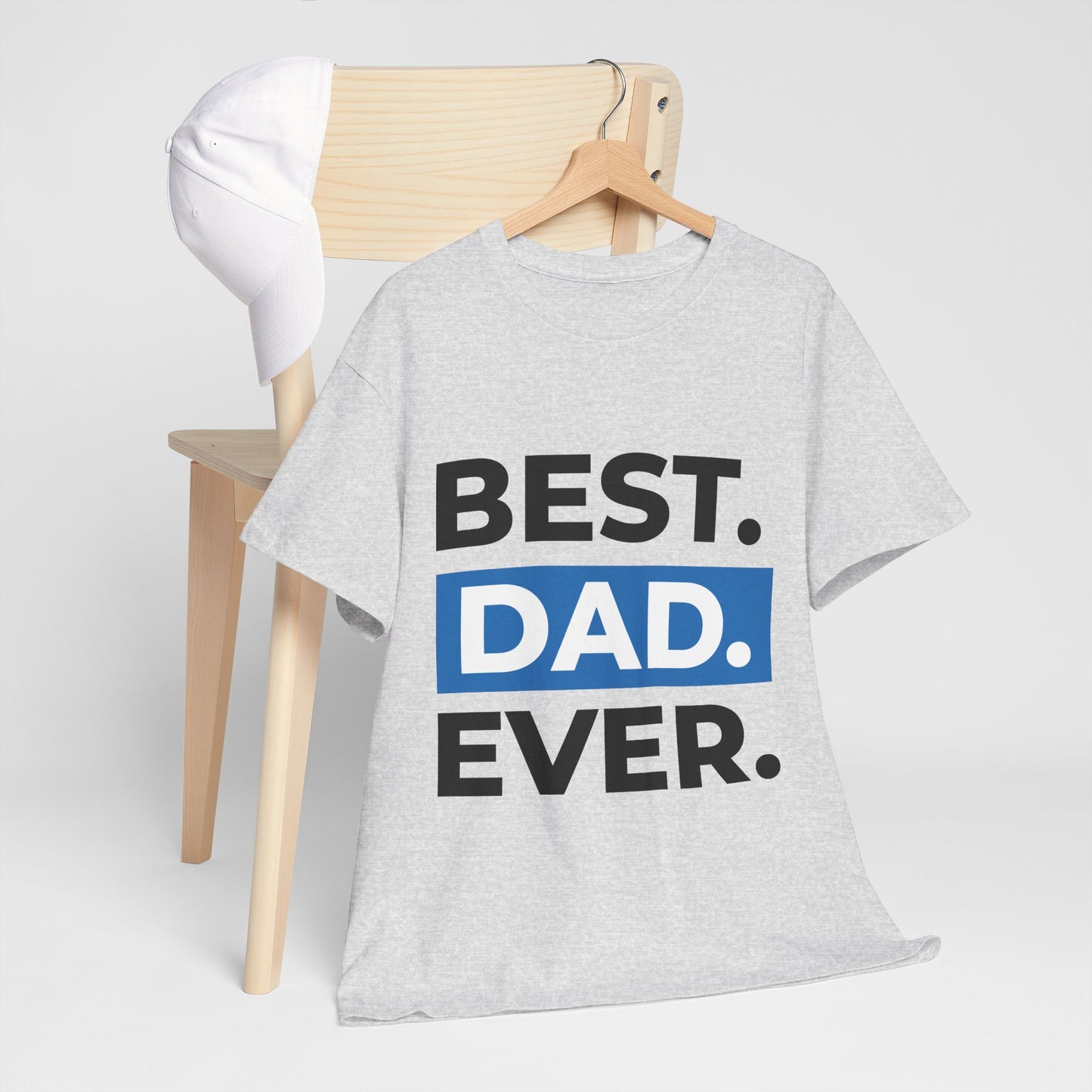 Best Dad - Men's Heavy Cotton Tee (Express Delivery available)