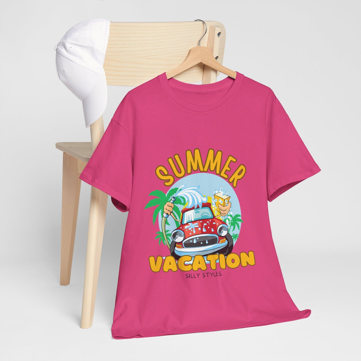 Summer Vacation Tee - Men's Beach Getaway (Express Delivery available)