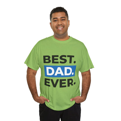 Best Dad - Men's Heavy Cotton Tee (Express Delivery available)