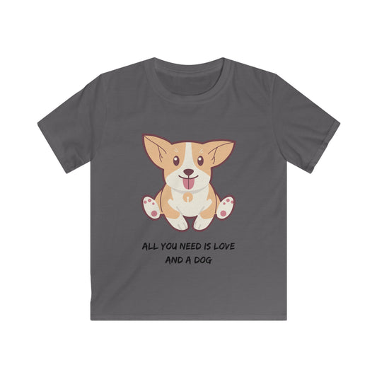 Kids Tee - Dog and Love
