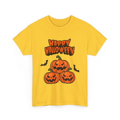 Halloween -Unisex Heavy Cotton Tee (Express Delivery available)