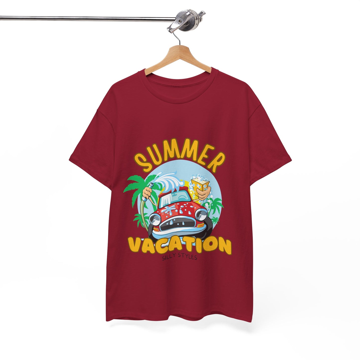 Summer Vacation Tee - Men's Beach Getaway (Express Delivery available)