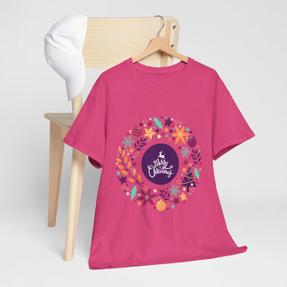 Merry Christmas - Unisex Heavy Cotton Tee (Express Delivery available)