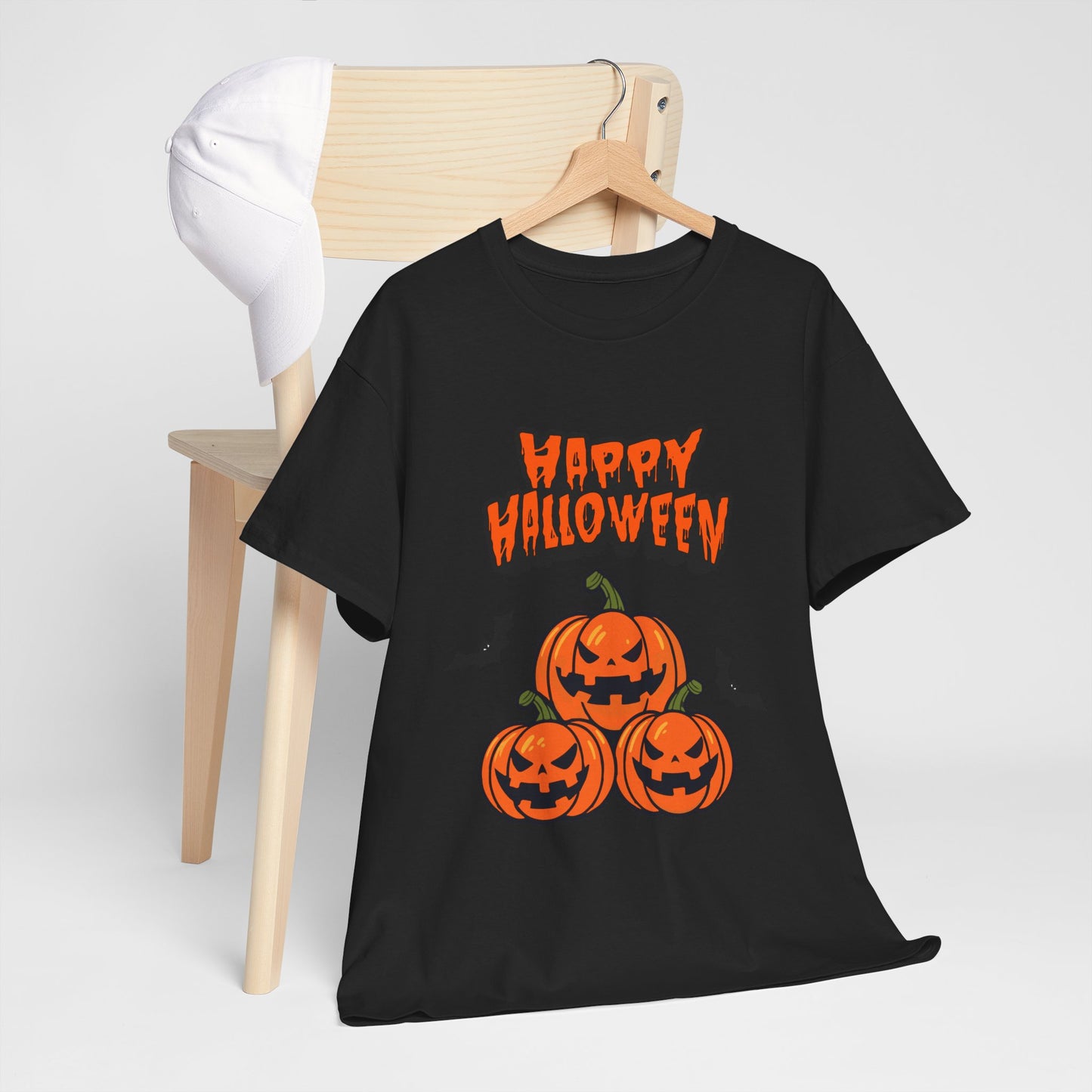 Halloween -Unisex Heavy Cotton Tee (Express Delivery available)
