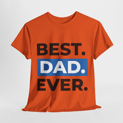 Best Dad - Men's Heavy Cotton Tee (Express Delivery available)