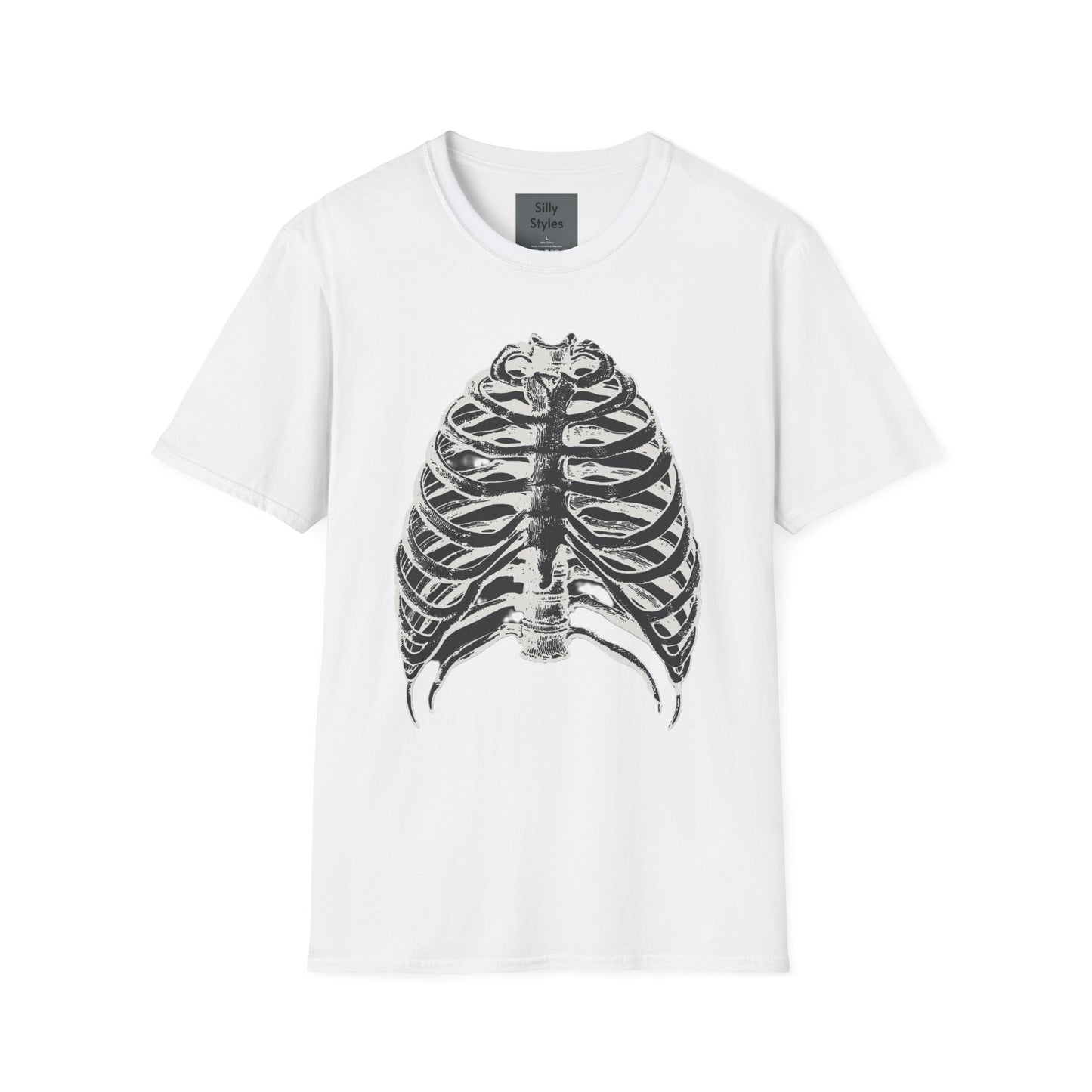 Halloween Skeleton T-Shirt - Softstyle / Unisex