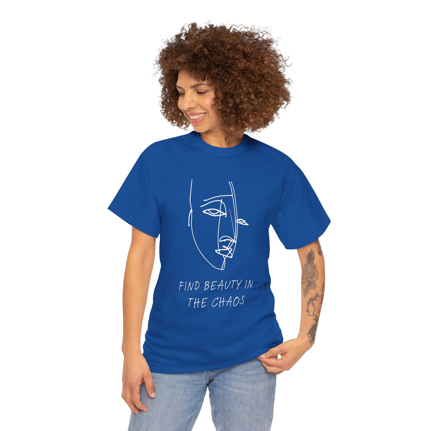 Women's Heavy Cotton Tee (Express Delivery available)