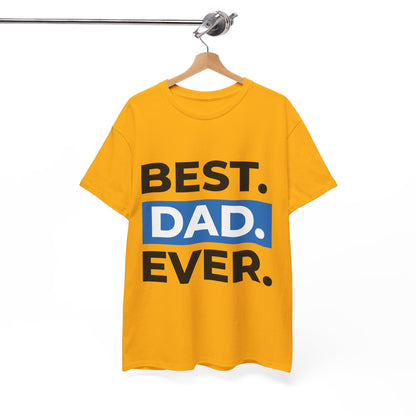 Best Dad - Men's Heavy Cotton Tee (Express Delivery available)