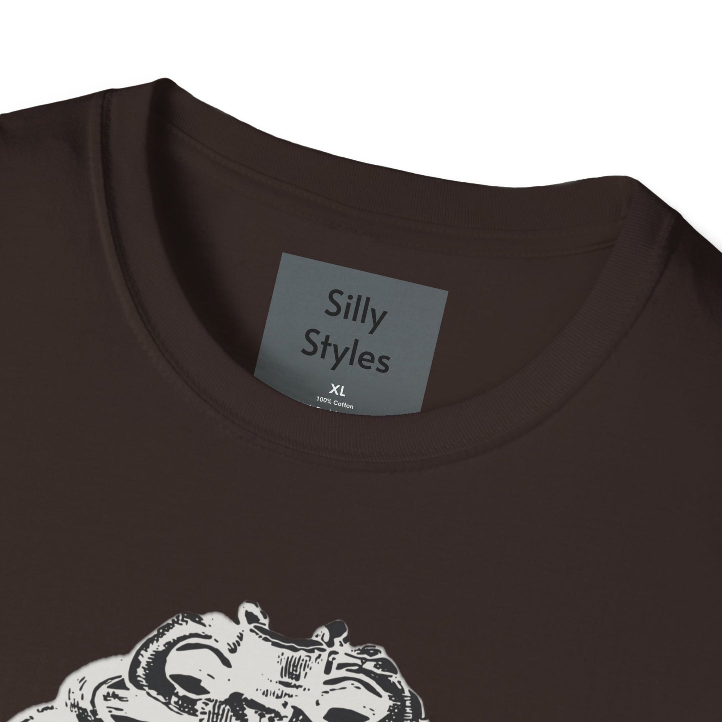 Halloween Skeleton T-Shirt - Softstyle / Unisex