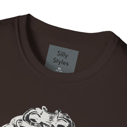 Halloween Skeleton T-Shirt - Softstyle / Unisex