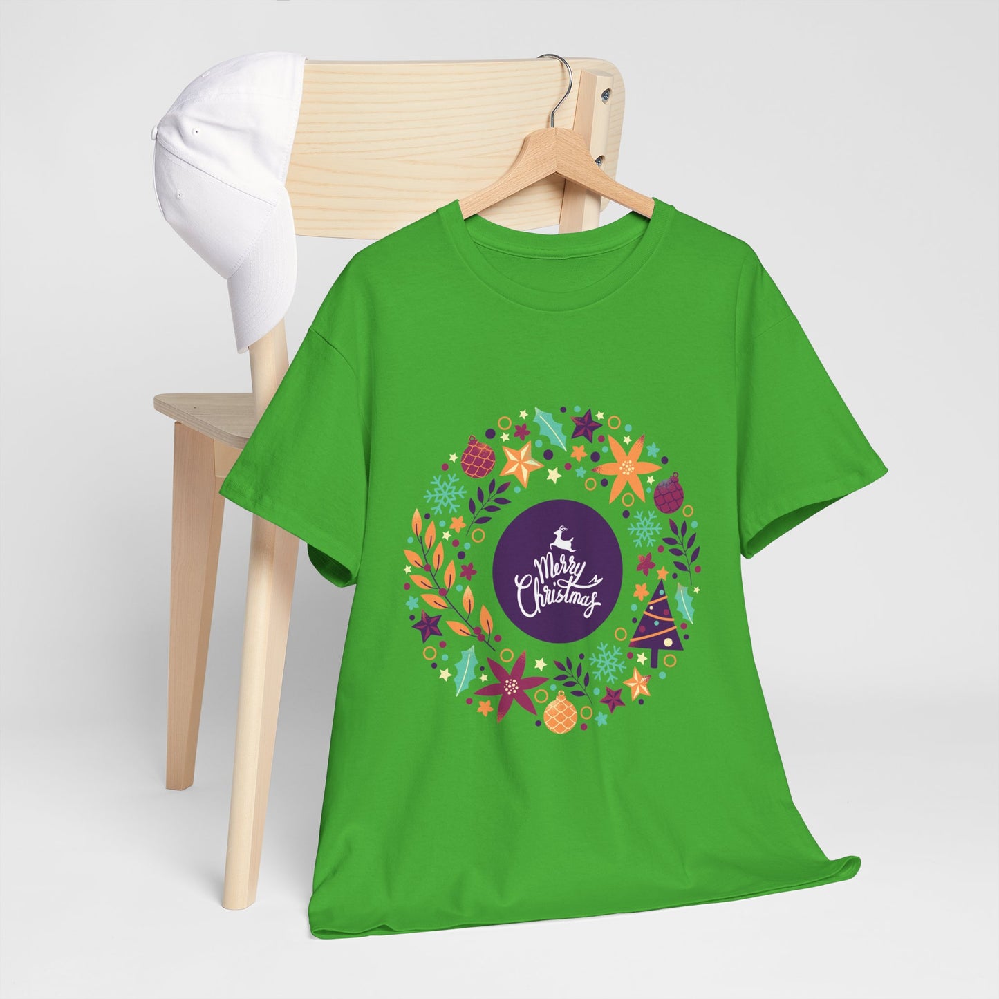 Merry Christmas - Unisex Heavy Cotton Tee (Express Delivery available)