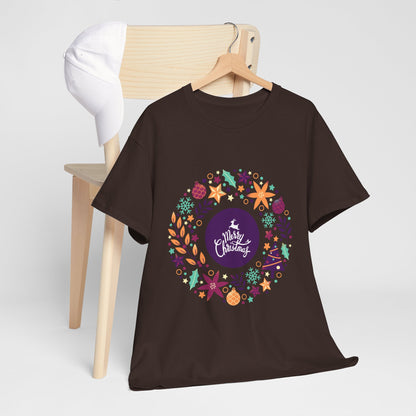 Merry Christmas - Unisex Heavy Cotton Tee (Express Delivery available)