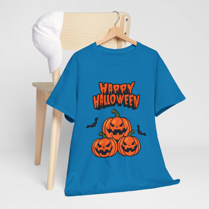 Halloween -Unisex Heavy Cotton Tee (Express Delivery available)