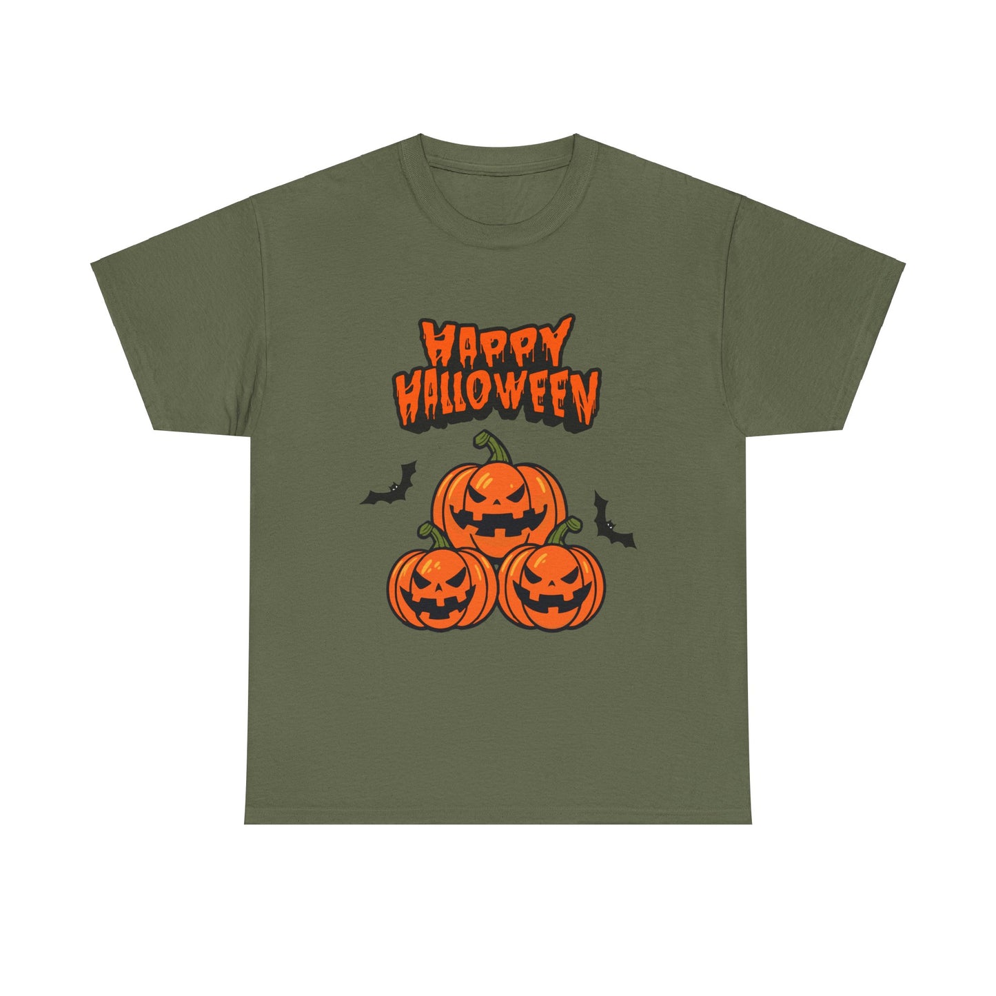 Halloween -Unisex Heavy Cotton Tee (Express Delivery available)
