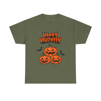 Halloween -Unisex Heavy Cotton Tee (Express Delivery available)