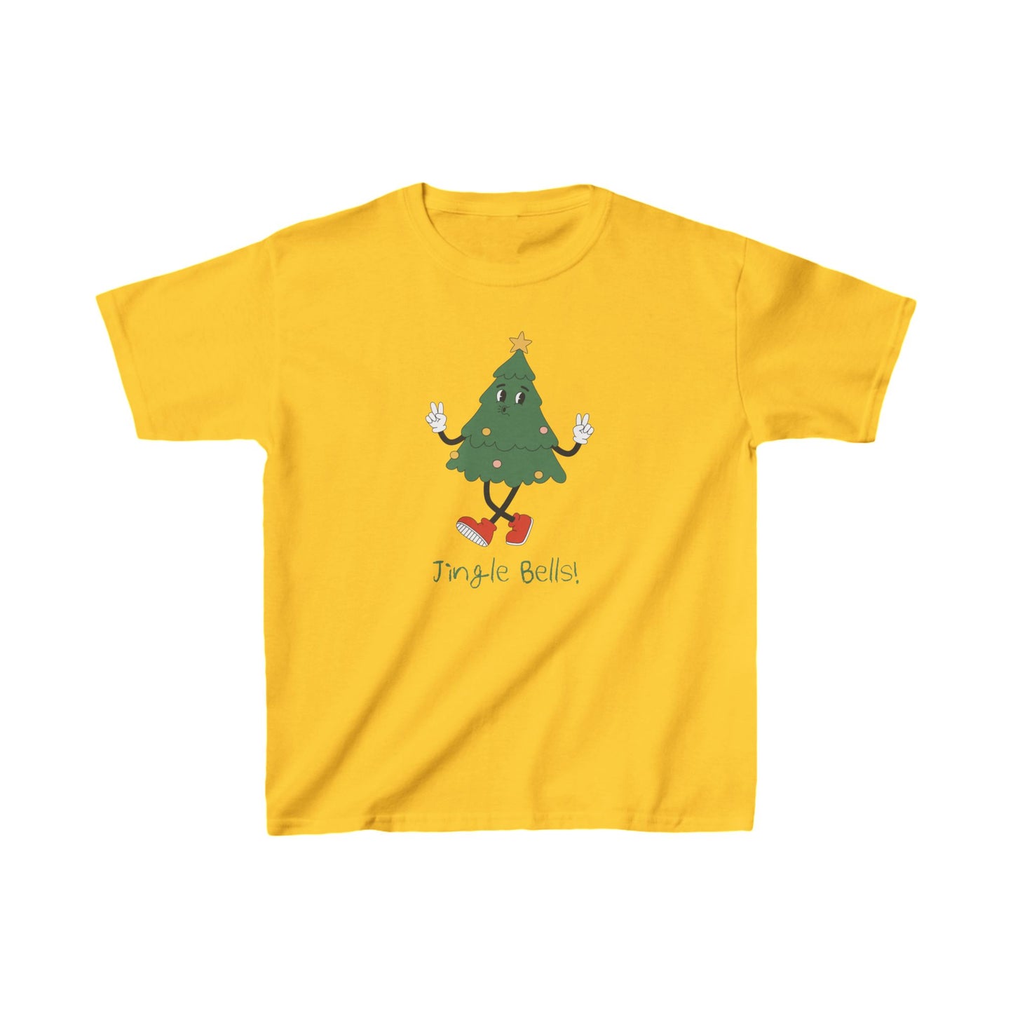 Jingle Bells - Kids Heavy Cotton™ Tee