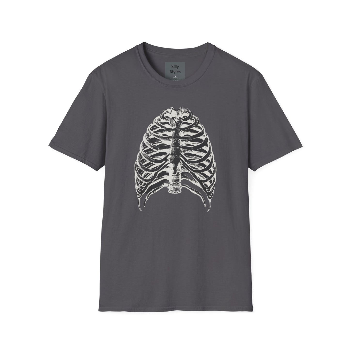 Halloween Skeleton T-Shirt - Softstyle / Unisex