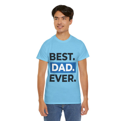 Best Dad - Men's Heavy Cotton Tee (Express Delivery available)