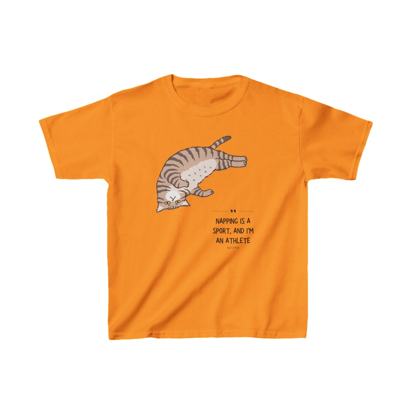 Crazy Cat - Kids Heavy Cotton™ Tee