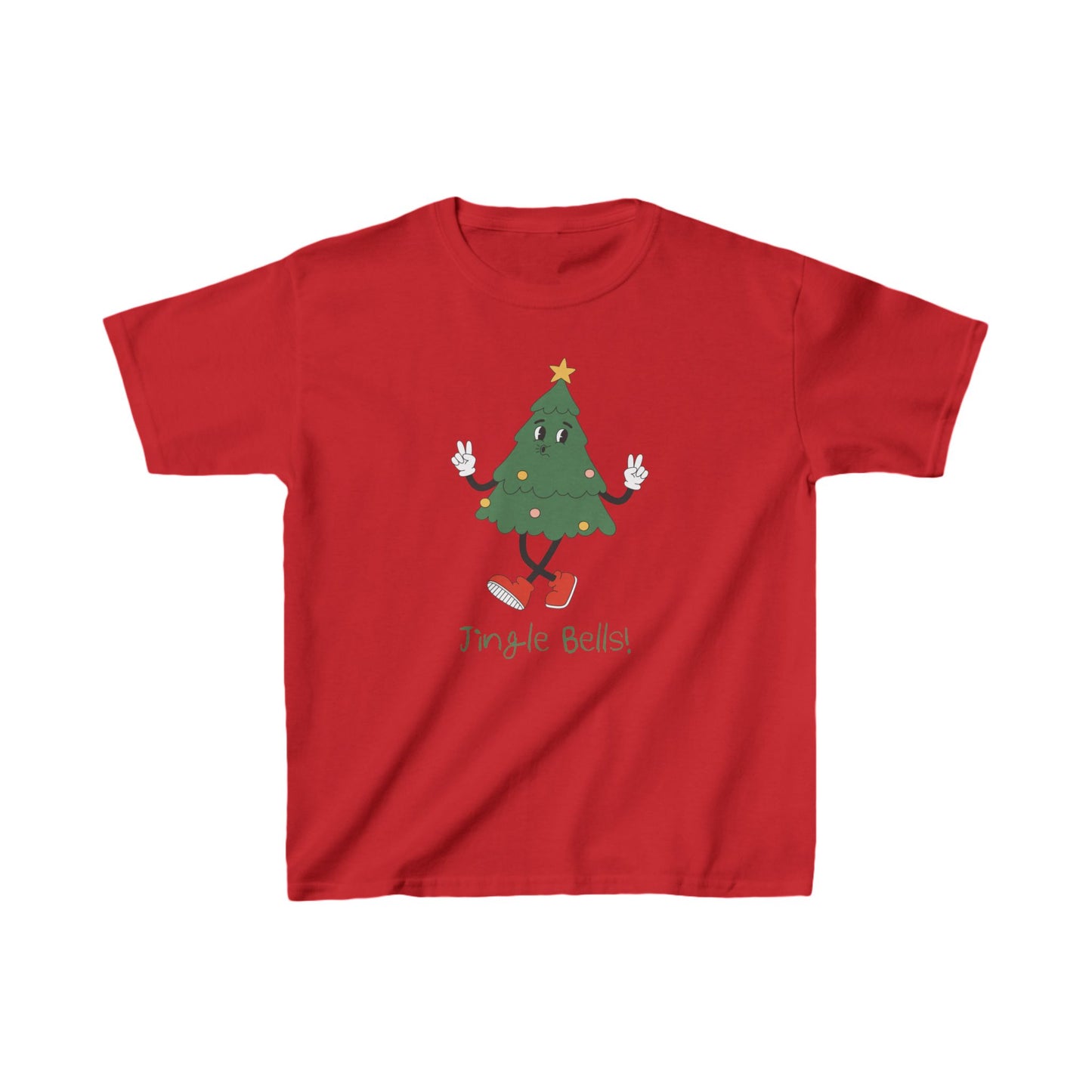 Jingle Bells - Kids Heavy Cotton™ Tee