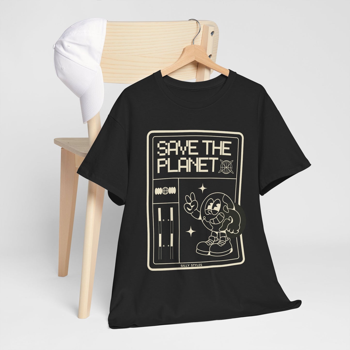 Save the planet - Heavy Cotton Tee (Express Delivery available)