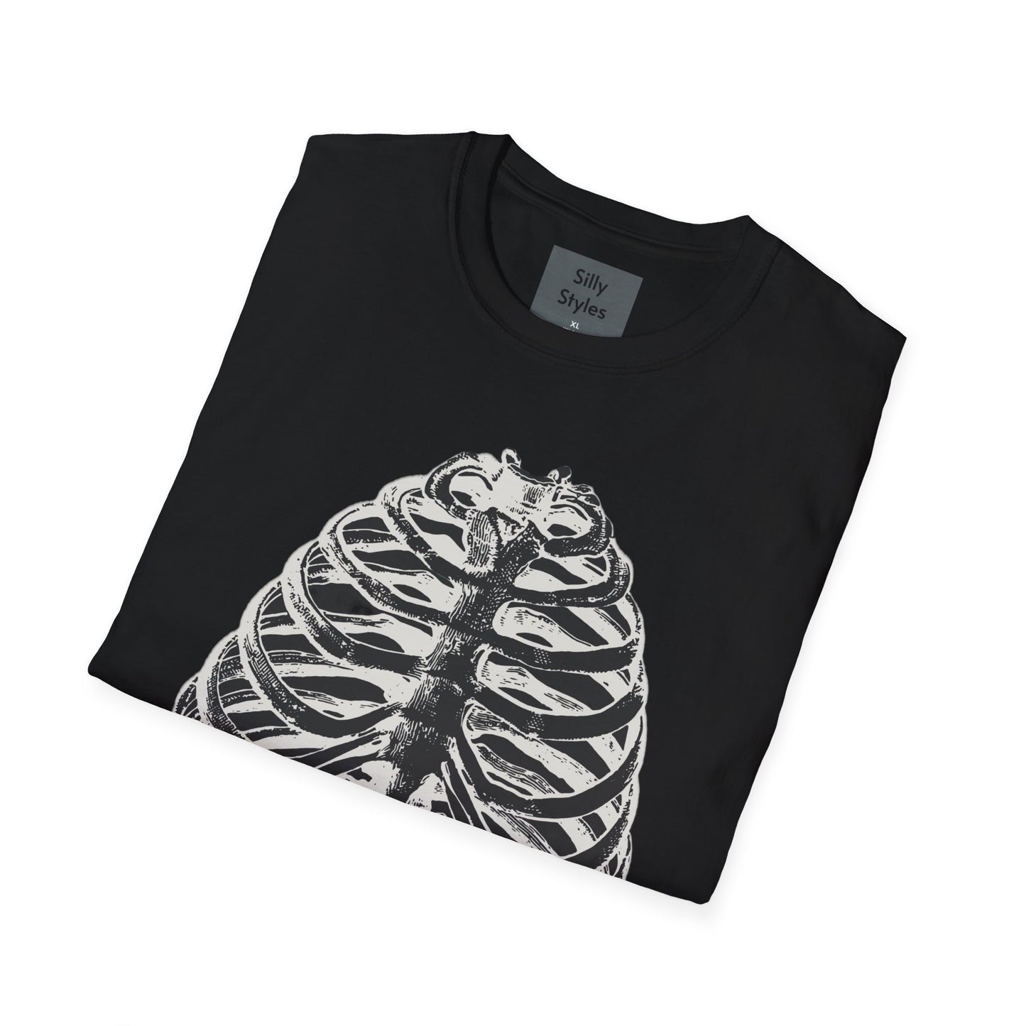 Halloween Skeleton T-Shirt - Softstyle / Unisex