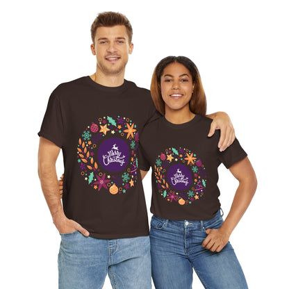 Merry Christmas - Unisex Heavy Cotton Tee (Express Delivery available)