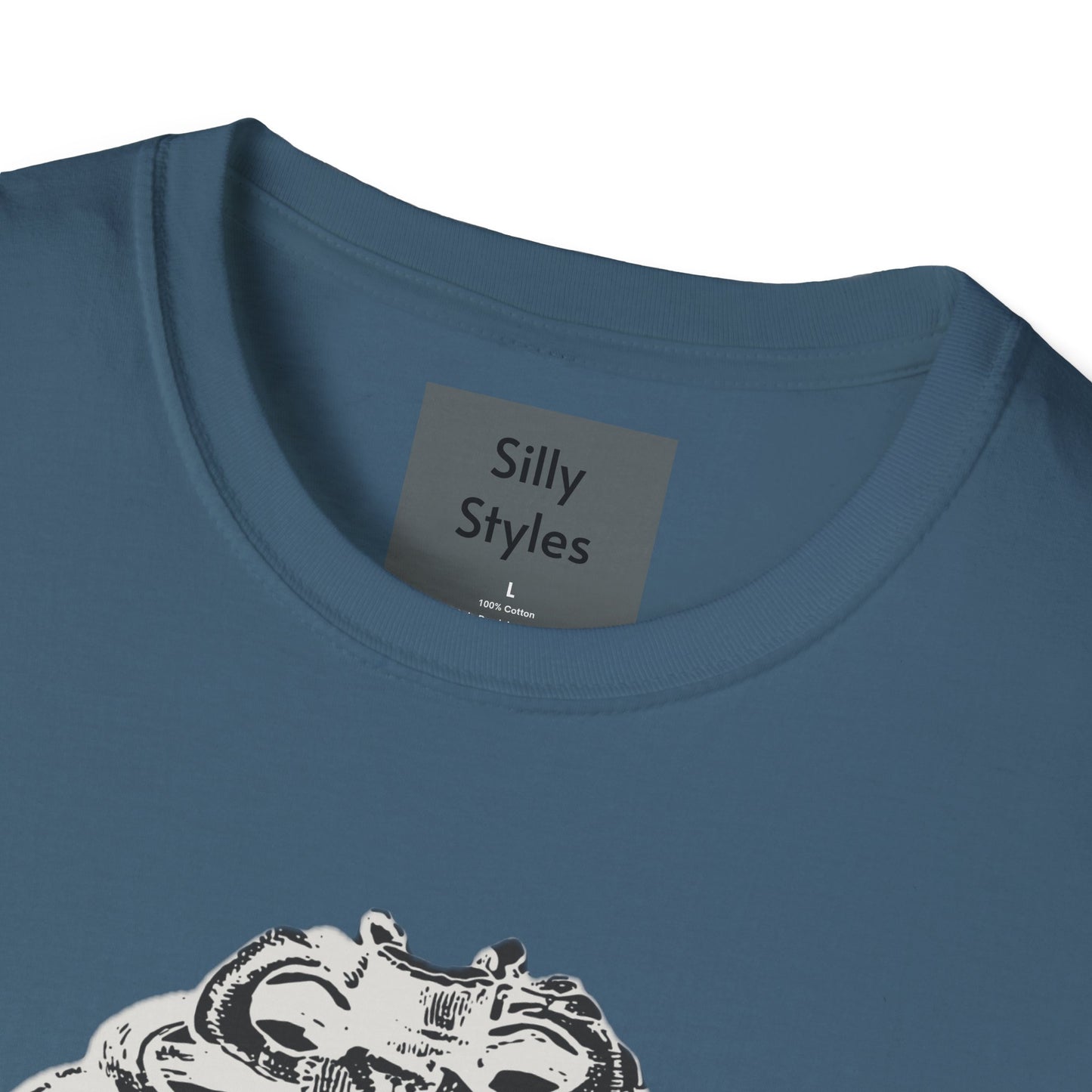 Halloween Skeleton T-Shirt - Softstyle / Unisex
