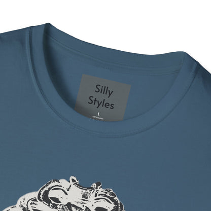 Halloween Skeleton T-Shirt - Softstyle / Unisex