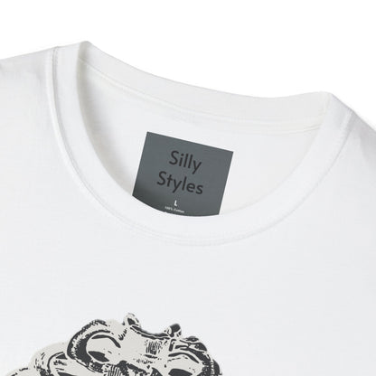 Halloween Skeleton T-Shirt - Softstyle / Unisex