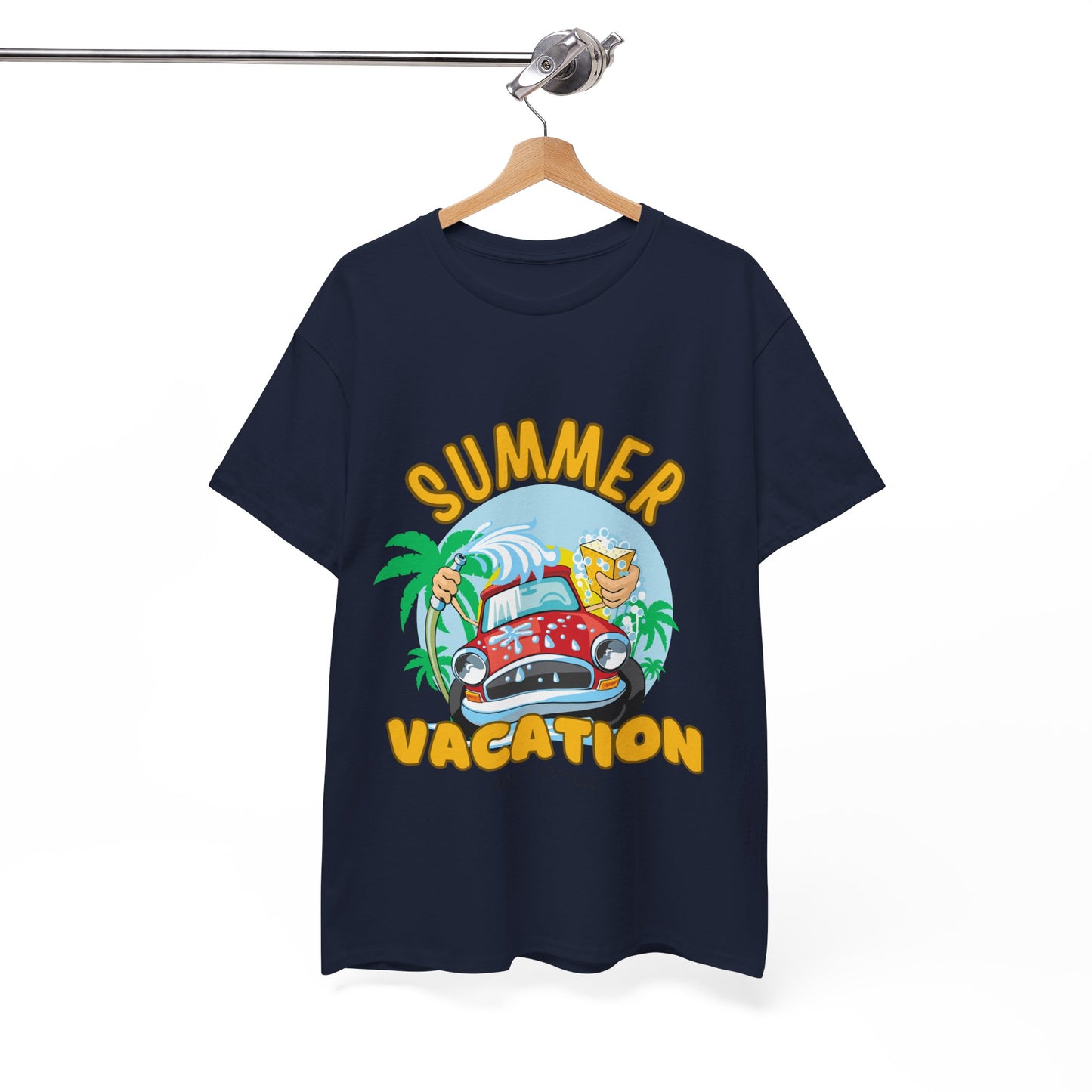 Summer Vacation Tee - Men's Beach Getaway (Express Delivery available)