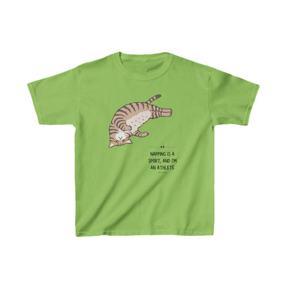 Crazy Cat - Kids Heavy Cotton™ Tee