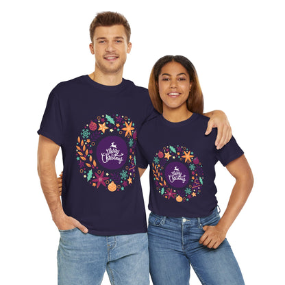 Merry Christmas - Unisex Heavy Cotton Tee (Express Delivery available)