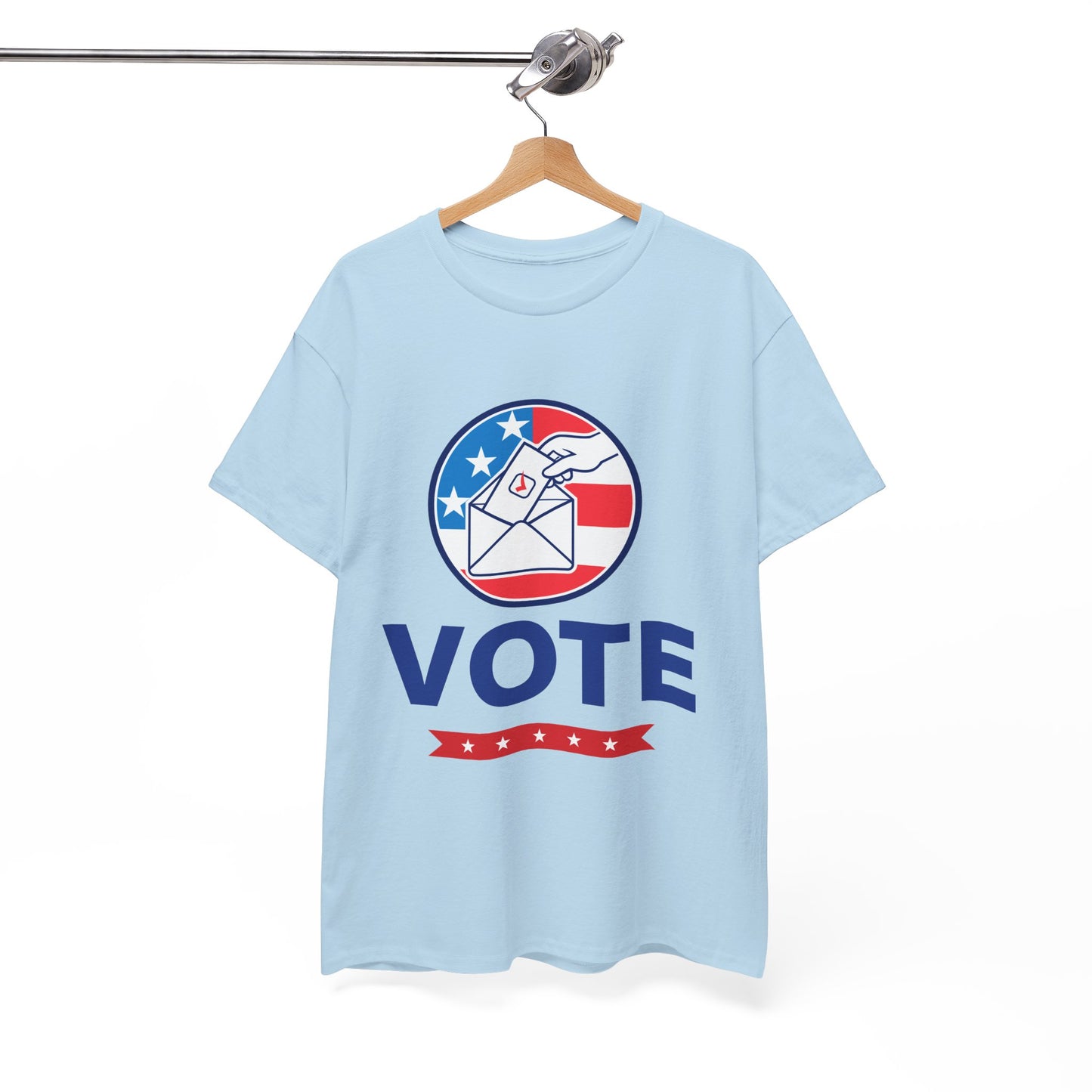 Lets Vote -  Heavy Cotton Tee (Express Delivery available)