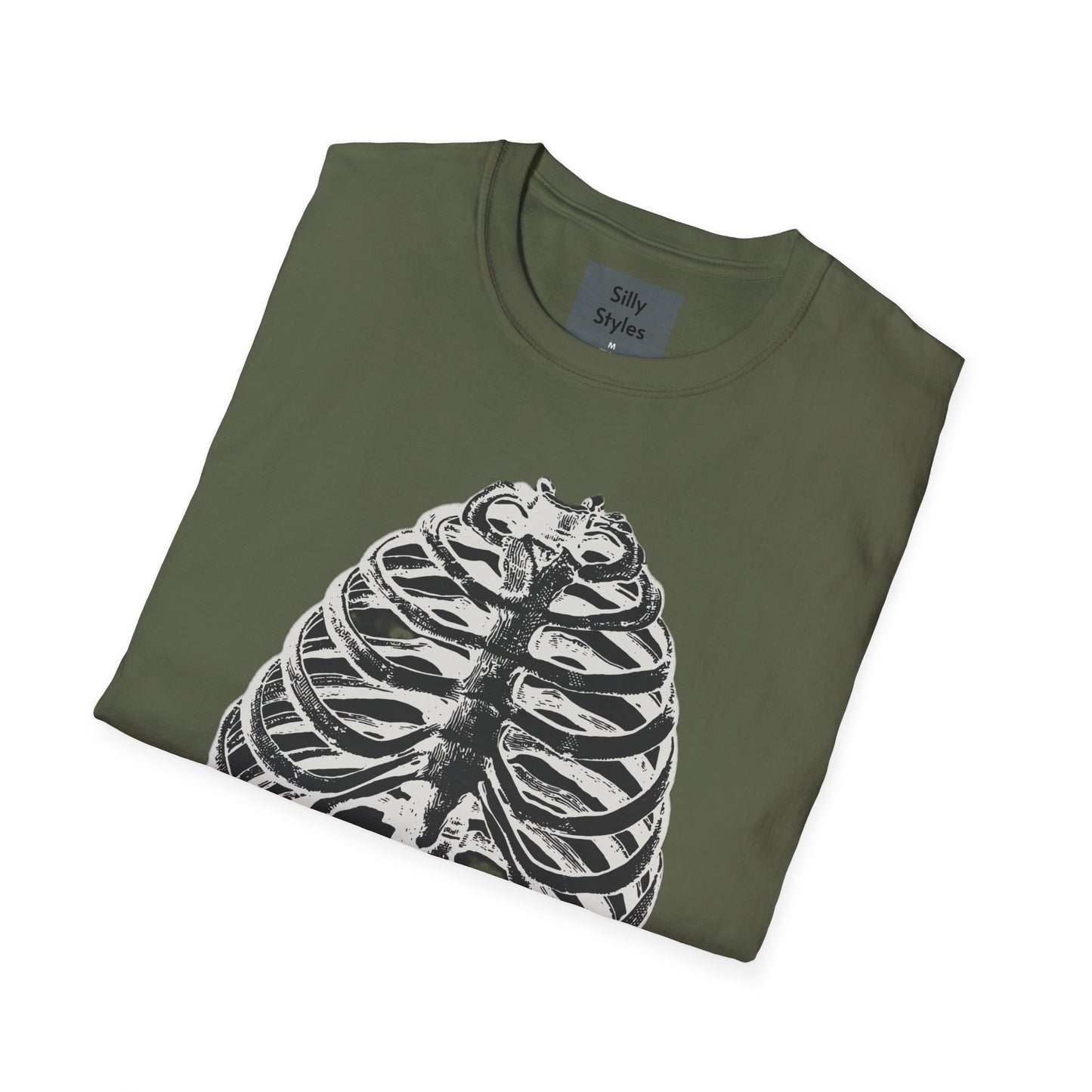 Halloween Skeleton T-Shirt - Softstyle / Unisex