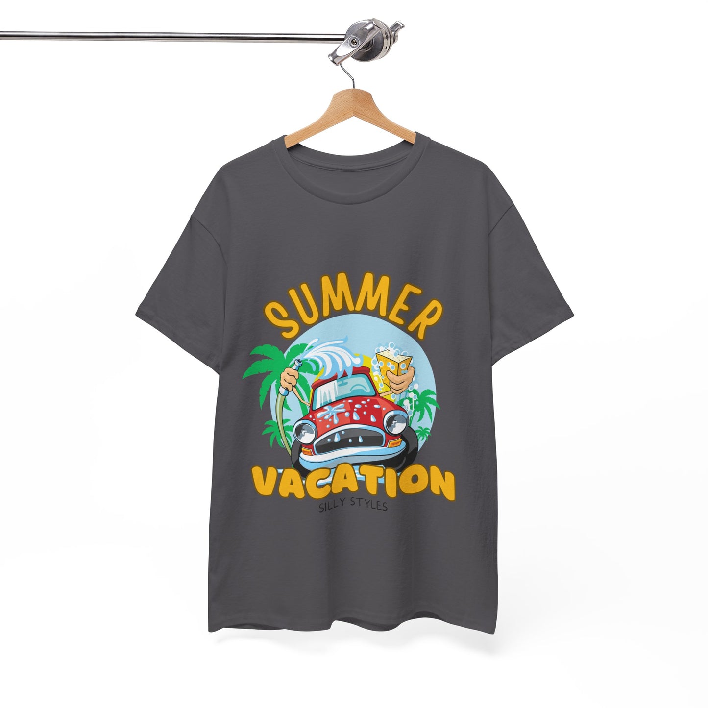 Summer Vacation Tee - Men's Beach Getaway (Express Delivery available)