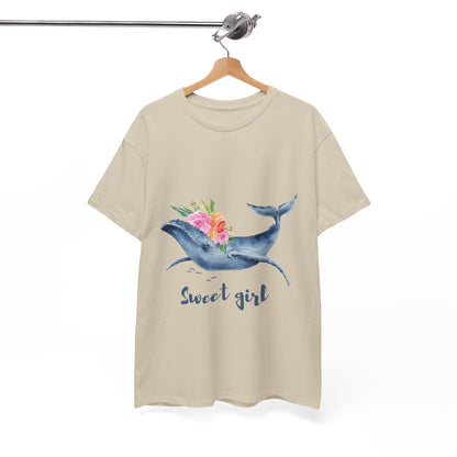 Dolphin Girl Graphic Tee