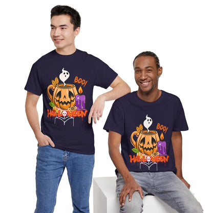 Halloween - Unisex Heavy Cotton Tee (Express Delivery available)