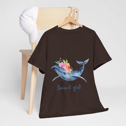 Dolphin Girl Graphic Tee